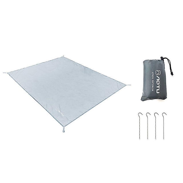 Outdoor Waterproof Camping Floor Mat Thicken Picnic Mat Wear-resistant Oxford Cloth Ground Pad Multifunctional Moisture-proof Ground Mat for Hiking