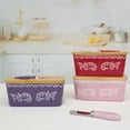 thumbnail image 5 of Ceramic Butter Dish with Lid and Spreader, Sealed Ceramic Storage Box, Household Cheese Keeper for Kitchen Fresh Storage, 5 of 6