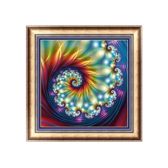 ziyahi Colorful Diamond Painting Rhinestone Embroidery Needlework DIY Stitchwork Drawings Cross-stitch Pictures Office Decor