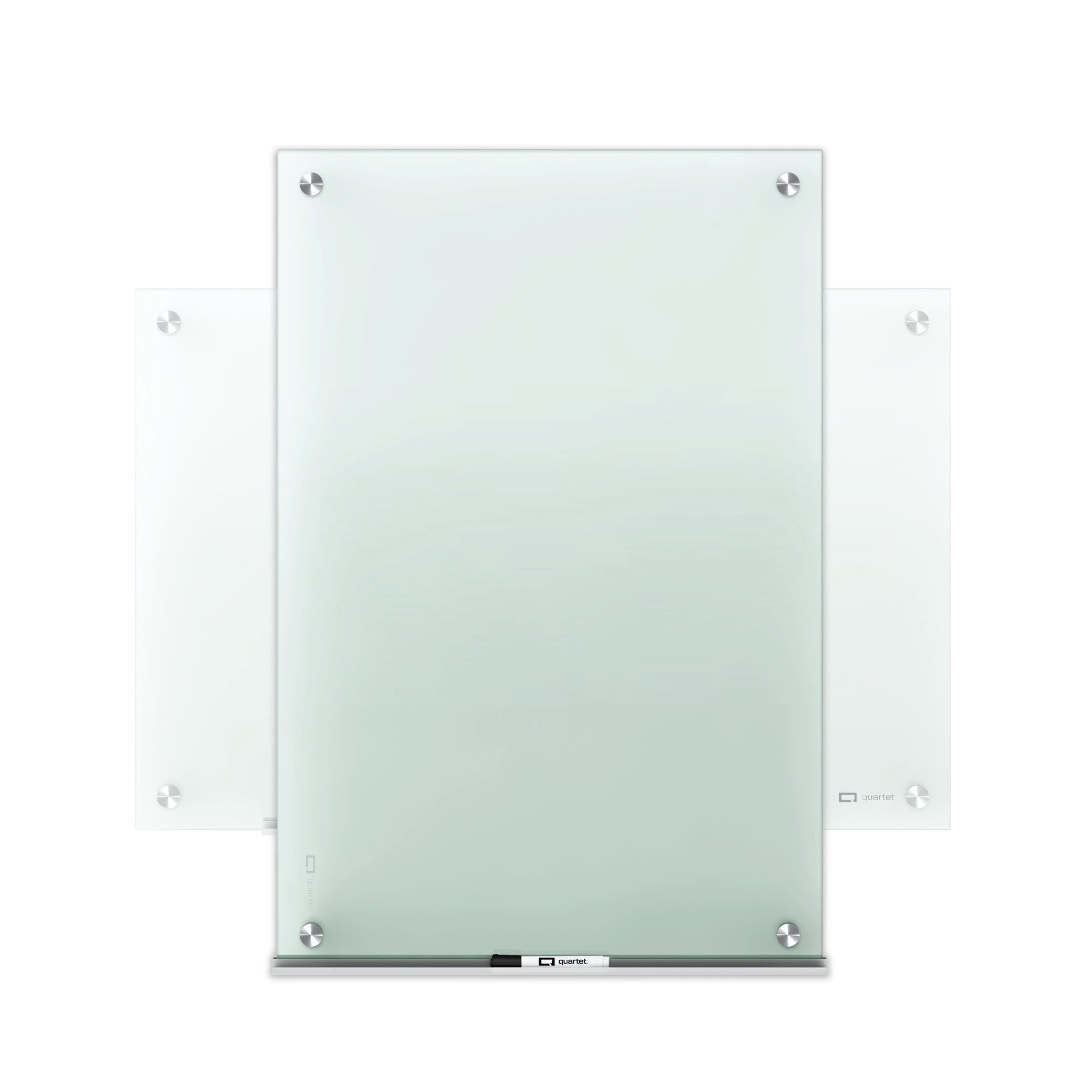 Quartet Infinity Glass Dry-Erase Board, 24" x 18" (2' x 1 1/2'), Frosted Surface