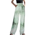 thumbnail image 1 of Pantalones Para Mujer Pantalones Casuales Sueltos Con Cintura Elástica Pantalones Largos Rectos de Cintura Alta Odeerbi ODB137128, 1 of 8