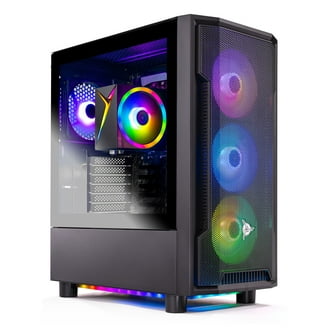 ZHIC Gaming Desktop PC, AMD Ryzen 5 5600G, 16GB RAM, 1TB SSD