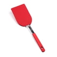 thumbnail image 2 of RSVP International Kitchen Tool Collection Flexible Nylon Spatula, Stainless Steel Handle, 13.5x3.75", Red, 2 of 2
