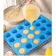 thumbnail image 2 of 4 moldes de silicona para mini muffins, mini molde para magdalenas, 24 tazas, mini moldes para muffins, bandeja de goma antiadherente para hornear y moldes para bombas de grasa de silicona, 2 of 5