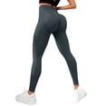 thumbnail image 6 of 3D Compression Leggings Anti Cellulite for Women Stretchy Yoga Pants Tummy Shaping Pants Push Up Sculpting Fitness Anti Cellulite Leggings No Front Seam Workout Pants Breathable Smooth Leggings, 6 of 7