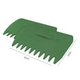 thumbnail image 3 of Openpig Leaf Scoop Plastic Garden Hand Rake Large Sized Green Color for Picking Up Leaves Grass Clippings and Garbage, 3 of 7