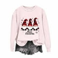 thumbnail image 4 of Winter Saving Talove Long Sleeve Shirts for Women Funny Graphic Sweatshirt Fall Fashion Must Haves Fall Blouse Lightweight Sweaters Womens Tops For Workout Christmas Shirts, 4 of 6
