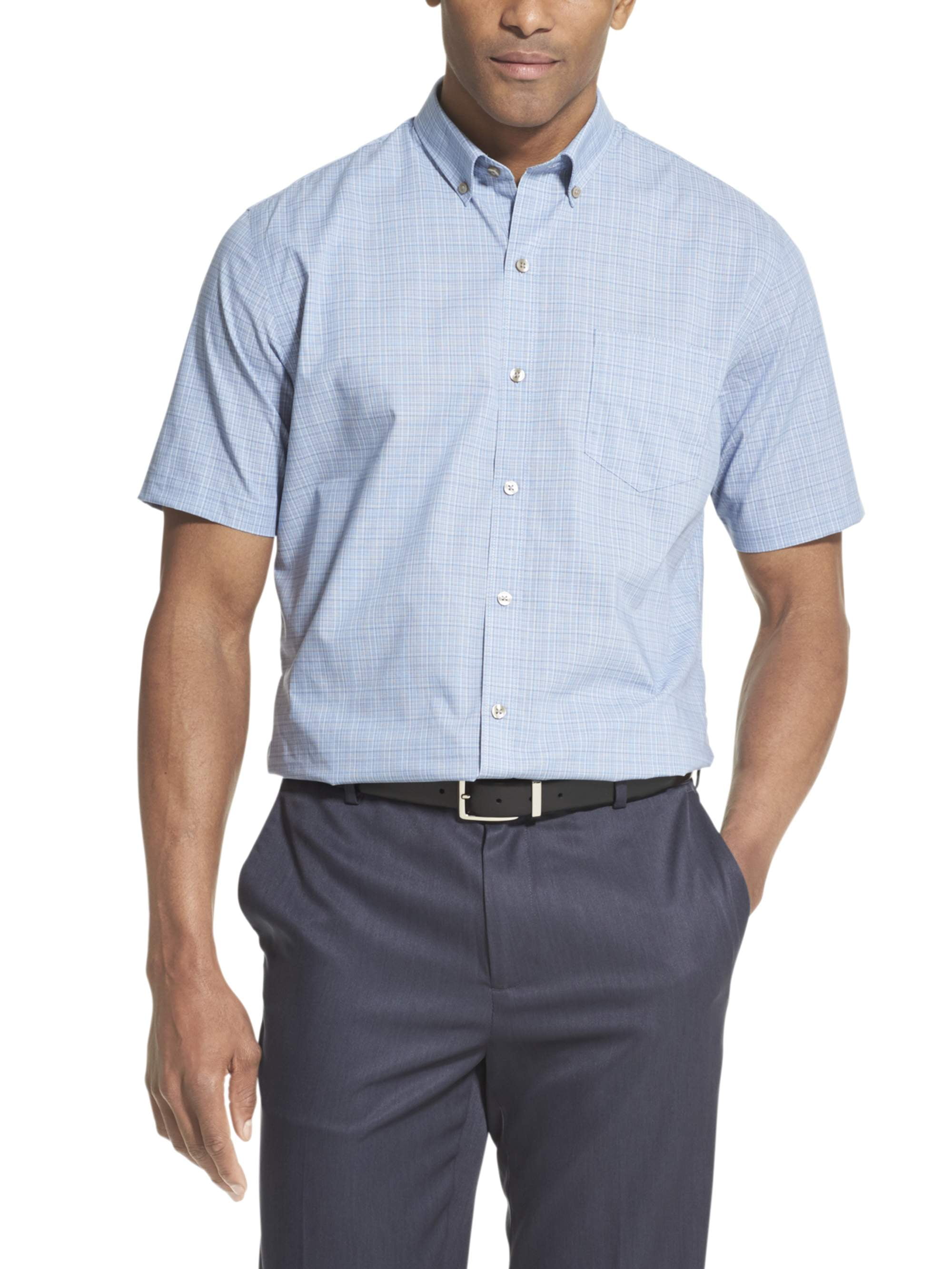 van heusen short sleeve business shirts