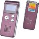 thumbnail image 1 of Dictáfono Grabadora digital portátil Grabadora de voz Grabadora de audio de 8 gb Reproductor de mp3 Lcd Dictáfono (rojo vino) Banban LingWen 8390606071767, 1 of 1