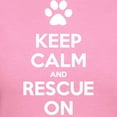 thumbnail image 3 of CafePress - Keep Calm And Rescue On Animal Rescue T Shirt - Women's Traditional Fit Dark T-Shirt, 3 of 4