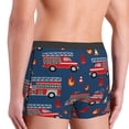 thumbnail image 5 of Fotbe Fire Truck 1 Men’s Total Support Pouch Boxer Briefs, X-Temp Cooling, Moisture-Wicking Underwear, Regular, Long-leg and Trunk-XX-Large, 5 of 9