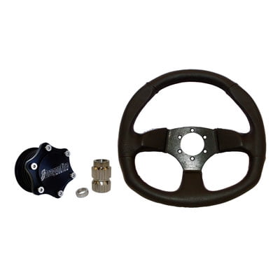 Dragonfire Racing Vinyl D Quick-Release Steering Wheel Kit for Yamaha YXZ1000R SS 2017-2018