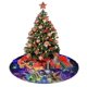 thumbnail image 4 of Falda para árbol de Navidad de Beetlejuice, suave y divertida, decoración navideña navideña de granja de 30", 4 of 4