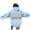 Light Blue, variant on Womens Casual Hoodies Christmas Crew Neck Sweatshirts Long Sleeve Graphic Tee Shirts Hooded For Sweatshirts Top Clothes