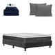 thumbnail image 1 of Colchón Matrimonial Trini Restonic + Box + Almohadas 2 Pack + Sábanas Softy, 1 of 10