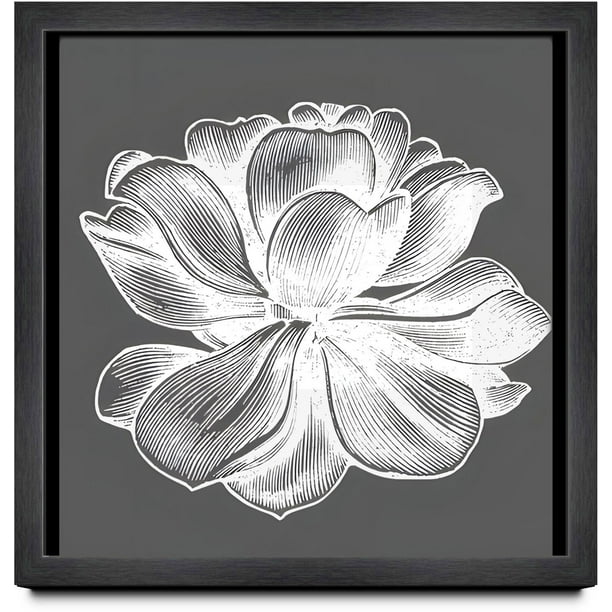 16x24 Traditional Black Complete Wood Picture Frame with UV