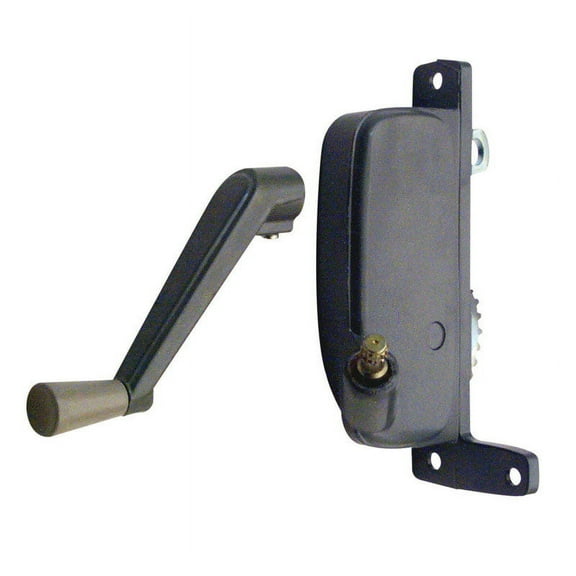 Pan-American Awning Operator, Gray, Left Hand, 2-5/8 in. Link