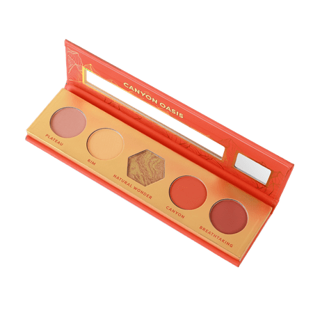 Profusion Cosmetics 5 Shade Eyeshadow Palette - Canyon Oasis