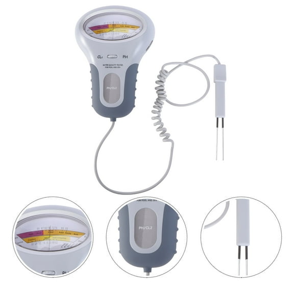 WRITWAA Water Quality Tester Monitor PH Chlorine Testing Kit 1Set