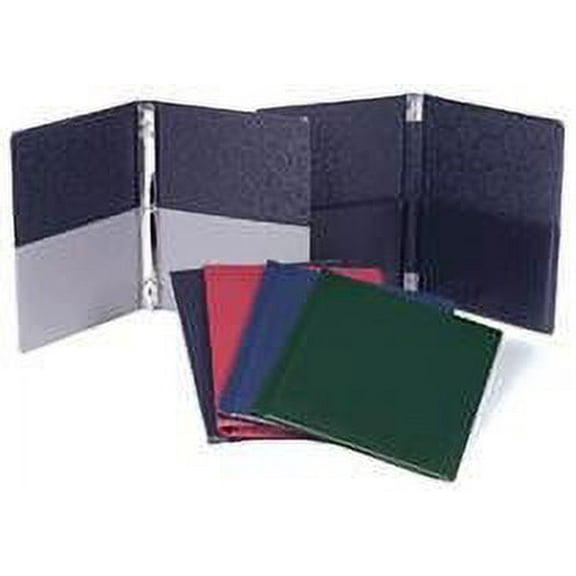 Marlo Plastics Choral Folder 9-1/4 x 12 with 7 Elastic Stays and 2 Expanded Horizontal Pockets Blue