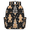 Bronze, variant on Jiaoprinted Tropical Forest Rainforest Frog Backpack, Lightweight 15 Inch Laptop Backpack for Men Women, Casual Daypack for Travel Work, Animals Leaves
