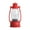 Red, variant on Electronic Candle Old-fashioned Flickering Lampwick Lantern LED Light
