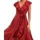 thumbnail image 3 of Vestido Casual Corto Dama Elegante Sexi Envolvente Bohemio Dara Baby  Vest095, 3 of 4