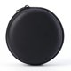 thumbnail image 1 of Black Zipper Bag Hard Shell Case Portable Earphone Protective Bag, Shockproof Travel Data Cable Pouch for Headset, Charging Cable, 1 of 5
