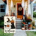 thumbnail image 2 of Sm:)e Ghost Jack O Lantern Bat Black Cat Halloween Garden Flag Double Sided, 12 x 18 inch, 2 of 8