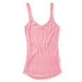 thumbnail image 1 of Aeropostale - Camiseta sin mangas de malla transparente para mujer, rosa, mediana Aeropostale Camiseta sin mangas, 1 of 2