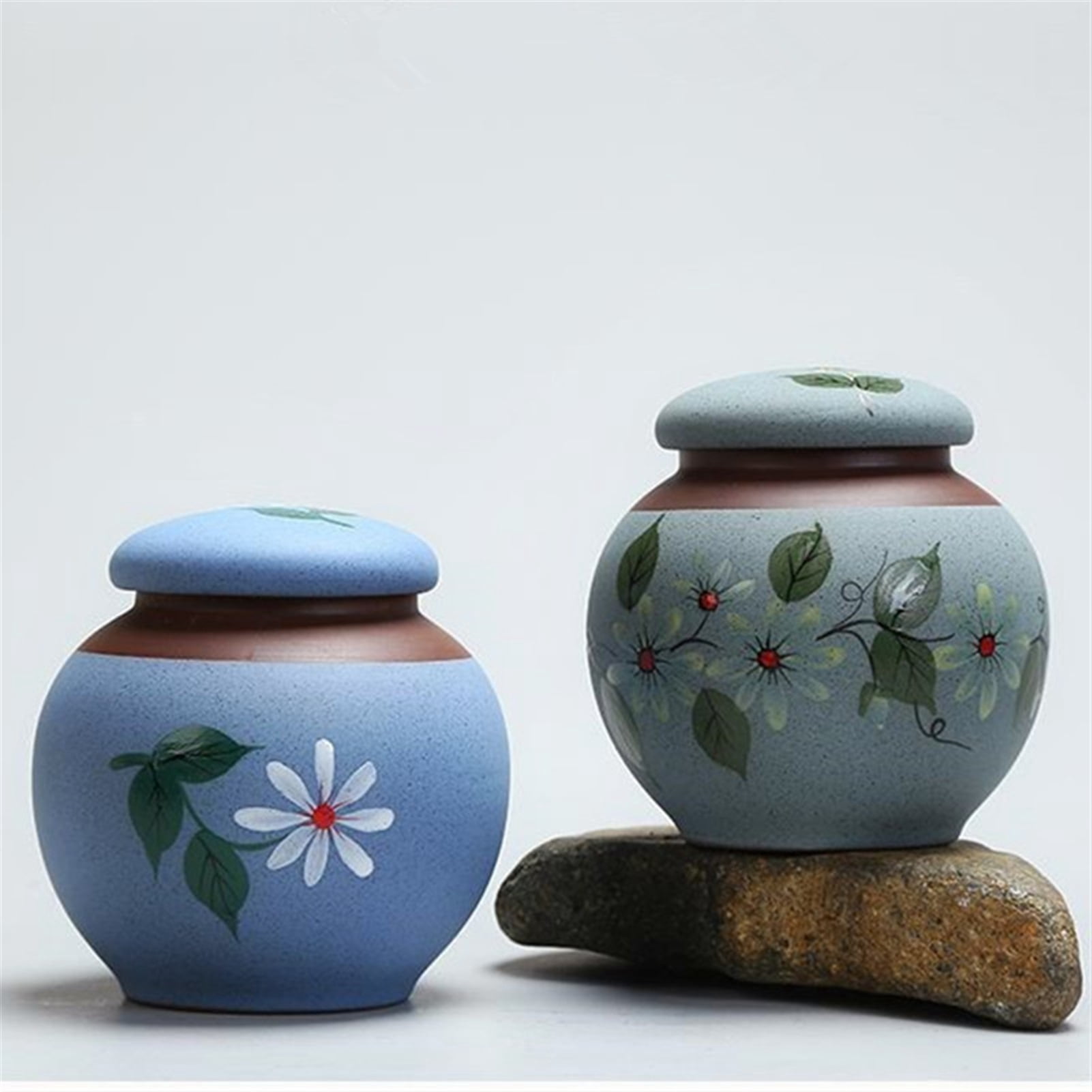 Ceramic Pet Ash Urns Dog Cat Small Animals Mouse Rabbits Fish Funeral Memorial Holder Pot Funerary Ashes Holder Caskets