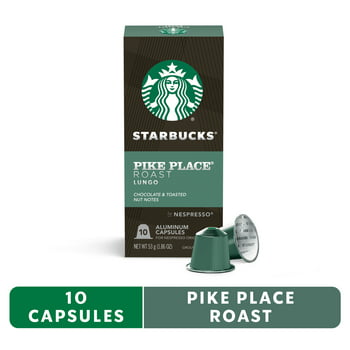 Starbucks by Nespresso Original Line s  Pike Place Roast  1 box (10 pods)