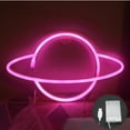 thumbnail image 4 of Planet Sign Light Planet Decoration Led Light Operation Children'S Room Decoration Aesthetics Classroom Sign Game Player Wall Christmas Clearance, 4 of 7