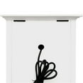 thumbnail image 4 of Home Square Modern Wood Storage End Table in White - Set of 2, 4 of 10