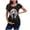 Khaki, variant on Women's T-Shirts Head Skeleton Halloween Pregnant European and Border Top for Expectant Women Orange L