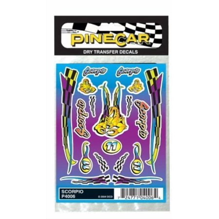 PineCar P4006 SCORPIO DRY TRANSFER price history on PriceWatchPro
