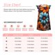 thumbnail image 3 of Balery Colorful Blooming Flowers Camisón de princesa para niñas, pijama de algodón con mangas abullonadas, suave y bonito.-Medium, 3 of 6