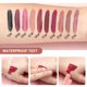 thumbnail image 5 of Glitter Lipstick Shimmer Metallic Liquid Lipstick Smudge Proof Colorfast Lip Glaze Pearly Lip Stain, 5 of 5