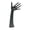 Black, variant on Ring Display Stand Jewelry Organizer Hand Model Resin Material for Showcase Dressing Table Countertop