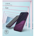 thumbnail image 2 of Ringke Wave Case Compatible with iPhone XS Max, Dual Layer Heavy Duty 3D Textured Protection Design Cover - Metallic Chrome, 2 of 8