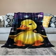 thumbnail image 2 of JEUXUS Duck Blanket Cute Duck Plush Throw Blanket Super Soft Cozy Warm Duck Bedding Blanket Gifts for Kids Girls Boys Women, 2 of 6