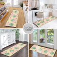 thumbnail image 6 of Yayeee Runner Rug for Bedroom 2'x6' Machine Washable Hallway Non Slip Mat, Retro Symmetrical Stars, 6 of 8