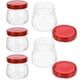 thumbnail image 5 of ColoMX 5pcs miel tarro transparente vidrio contenedor de miel de miel suministros de cocina, 5 of 7