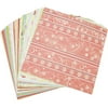 Autumn Leaves Printed Paper Pad 12''X12'' 100 Sheet, Designer