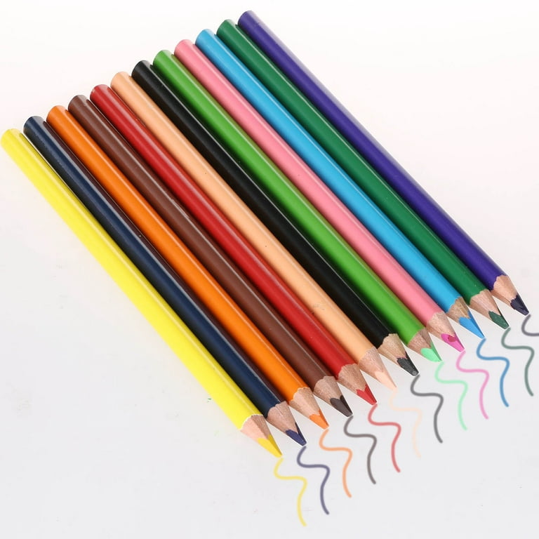 Pianpianzi Work Pen for Men Pens for Cursive Writing Fancy Pens for Men Sky  Set Paint Pencil Pencil Supplies Color Pencils Bright Wood 12Color Artist  Sketch Office Stationery 