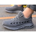 thumbnail image 6 of OwnShoe Steel Toe Work Shoes for Men Women Breathable Safety Shoes Work Sneakers Size 5 Men/6 Women, 6 of 6