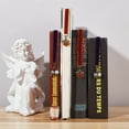 thumbnail image 5 of 1set Velvet Ribbon Bookmarks with Alloy and Glass Bead Bee & Honeycomb & Oval Mixed color 230mm 2 styles 2pcs/style 4pcs/set, 5 of 7