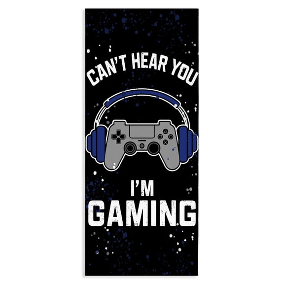 Stupell Industries Can't Hear You Gaming Canvas Wall Art, design by Kim Allen