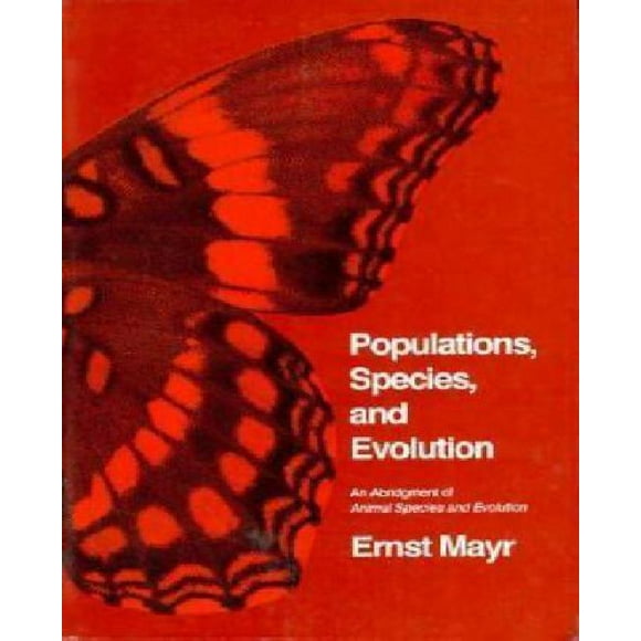 Populations, species, and evolution