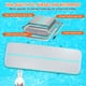 thumbnail image 3 of VEVOR Colchoneta inflable para gimnasia, 4 pulgadas de grosor, pista de gimnasia con bomba electrica, colchonetas de entrenamiento para uso domestico, gimnasio, yoga, porristas, 3 of 9